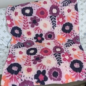Floral Patterned Blanket